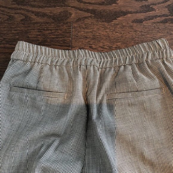 Massimo Dutti 100% Wool B/W Plaid Pants - Size 4 - Picture 5 of 5